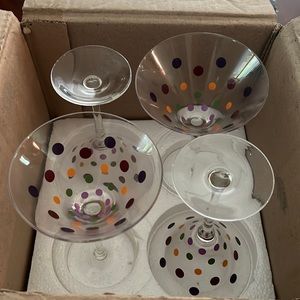 Martini glasses